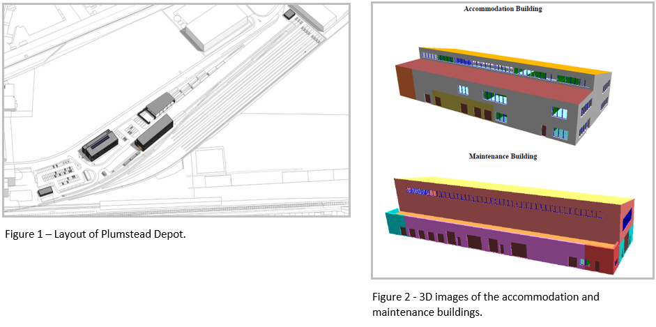 Figure 1 & 2 of building plans