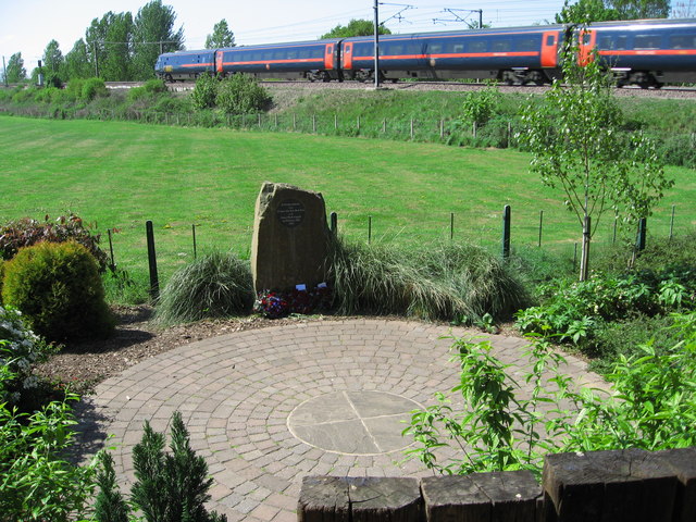 The image of the Great Heck memorial garden is by Oxana Maher and appears by Creative Commons Licence, CC BY-SA 2.0