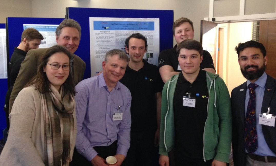 Professor Roger Lewis and his PhD students image