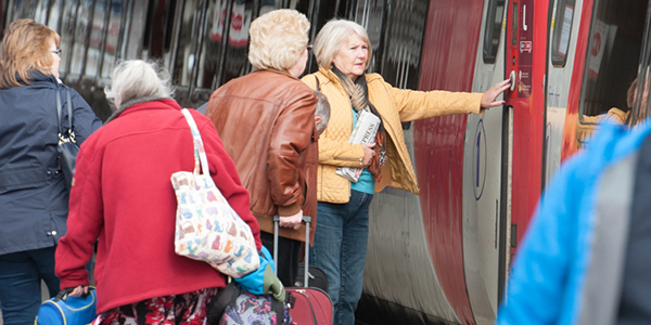 people on platform