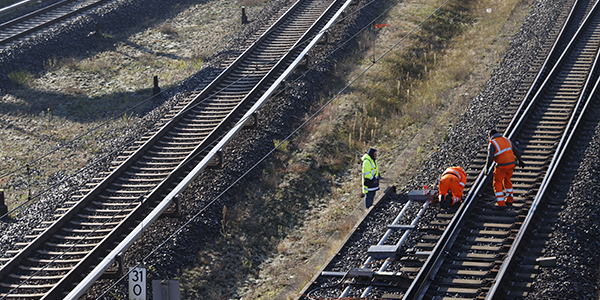 aerial-of-workers-laying-track