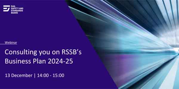 Consultation on the RSSB Business Plan - 13 December 2023