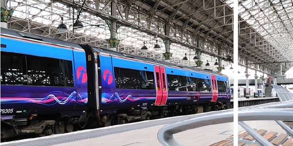 Train at platform