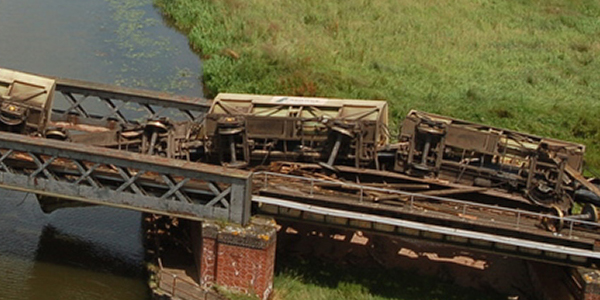 Freight derailment image