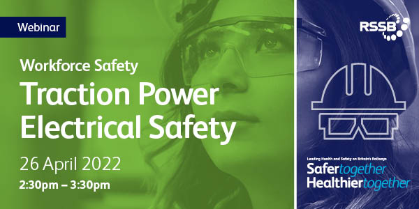 LHSBR  webinar series - workforce safety traction power electrical safety - promo image