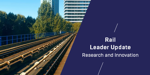 Rail Leader Update Research and Innovation