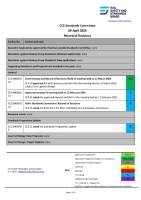 Front cover: CCS Standards Committee - RoD - 09 April 2026
