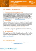 2024-02-14 HWAG key messages issued