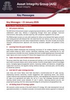 AIG Key Messages from 21st January 2026
