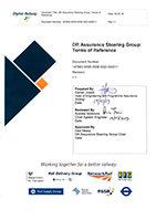 Digital Railway Assurance Steering Group