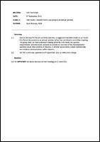 Fire Forum disposition statement