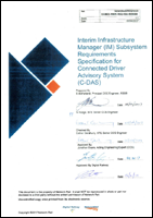 interim infrastructure system requirements specification for c das thumbnail