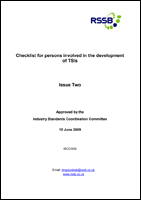 TSI development checklist